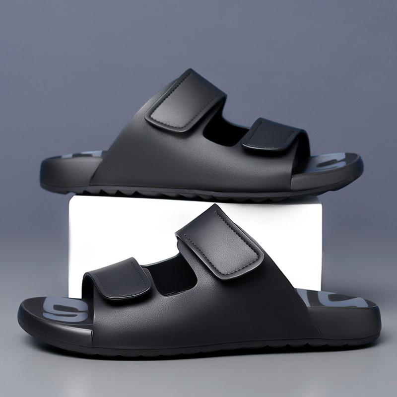 Fashion 2024 Summer Hot Selling Men's Beach Shoes Soft Sole Anti Slip Cool Slippers for Home Commuting Versatile Men's Casual Shoes