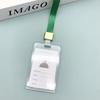 Photo Holder Acrylic ID Holder Transparent Acrylic Holder Portable Bus Card Protective Case For Protective Cover Girls Kids