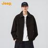 Jeep Men's Vintage Faux Suede Bomber Jacket
