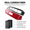 Real Soft Carbon Fiber Sticker For Subaru Legacy Outback 2015 2016 2017 2018 2019 LHD RHD Car Door Window Panel Accessories