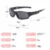 Kids Sunglasses Unbreakable Baseball Shades Outdoor Sports Goggle for Boys Girls Child Age 3-12 Cycling Sun Glasses