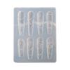 Silicone Mould for Embossed Nail Art Stickers Intricate Floral Lace Bowknot Designs Crafting Easy Application