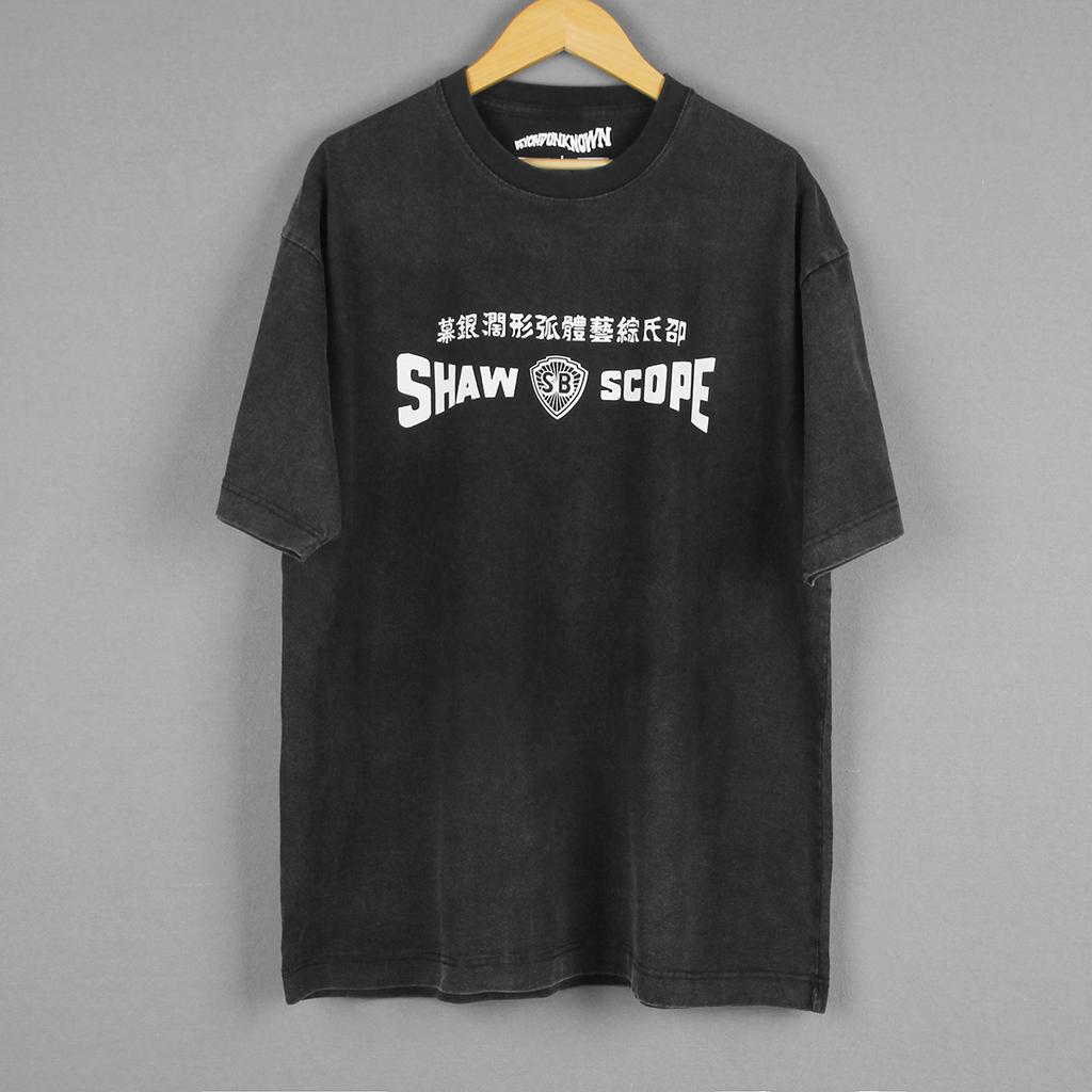 Shaw Brothers T Shirt Film Shaw Scope Chinese HK Movie Golden Harvest Black Washed Long Sleeves Cotton Mens Clothes Top Shirts