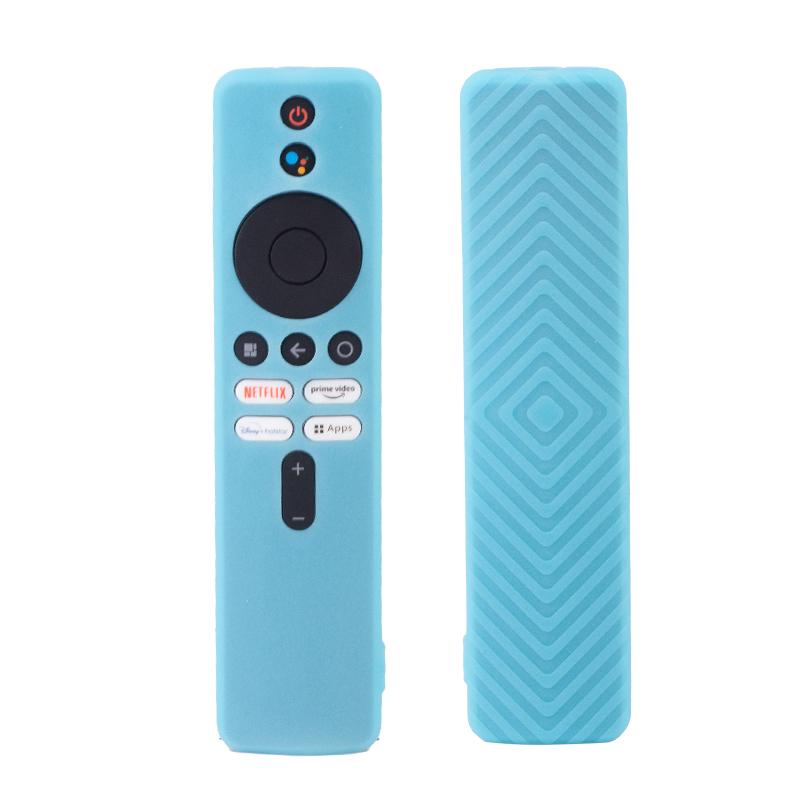 1 PC Luminous Silicone Remote Control Case for Xiaomi TV Box S (2nd Gen) Protective Control Cover Silicone 16.6x4.1cm