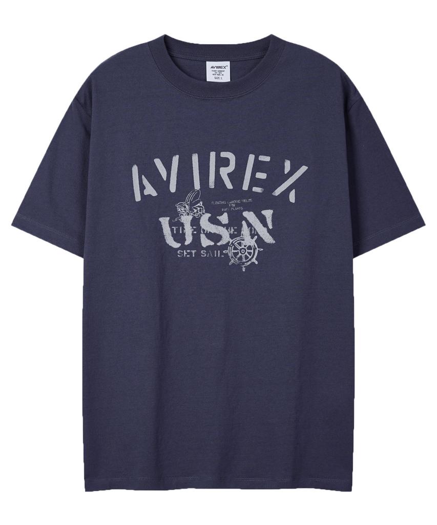 Abilegseu Usn T-Shirt / 7836134003 Navy
