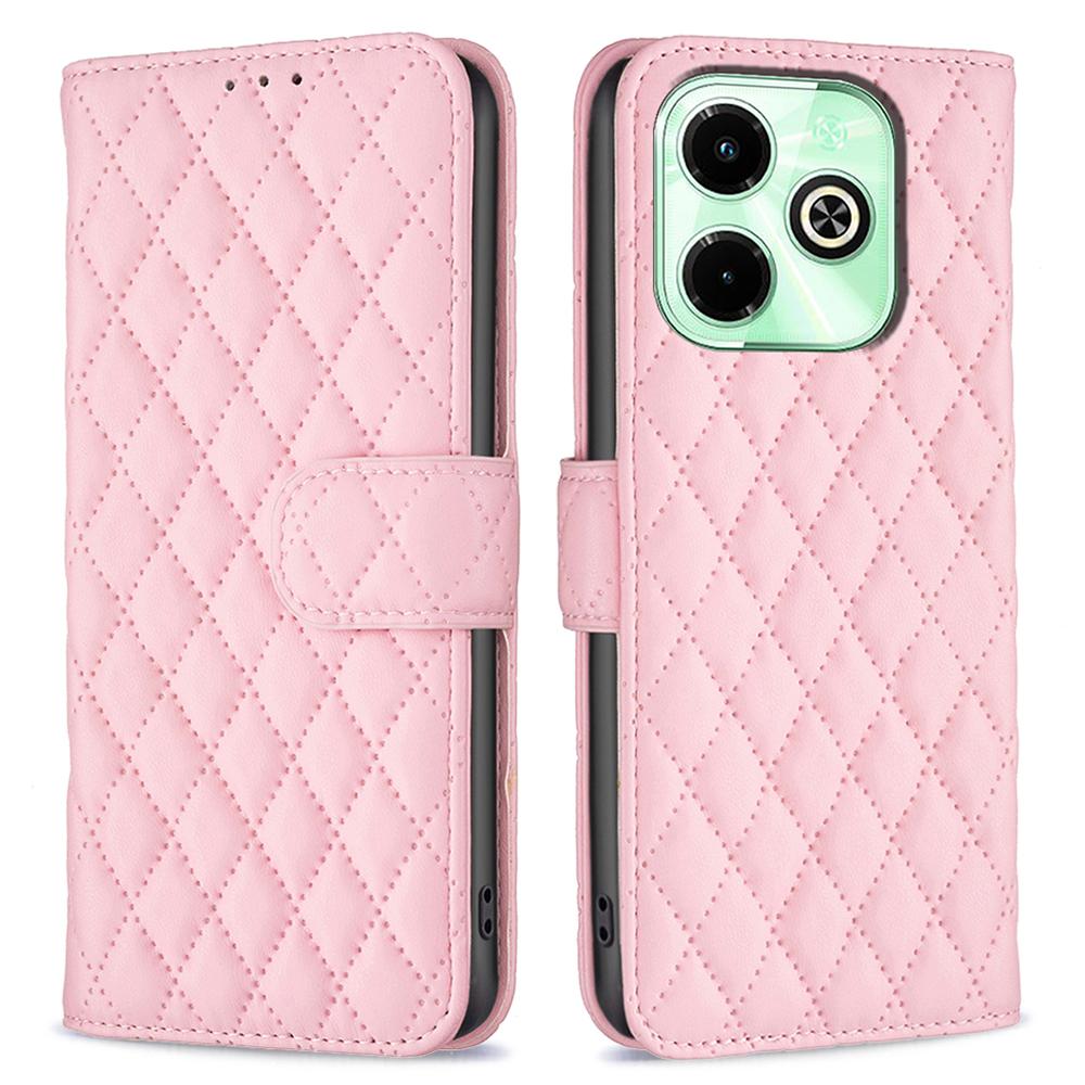 BINFEN COLOR BF Style-14 Pro Infinix Hot 40i X6528B Kožené pouzdro Stojánek Peněženka Nárazuvzdorný Kryt na telefon