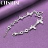 CHSHINE 925 Sterling Silver Butterfly Bracelet For Women Charm Jewelry
