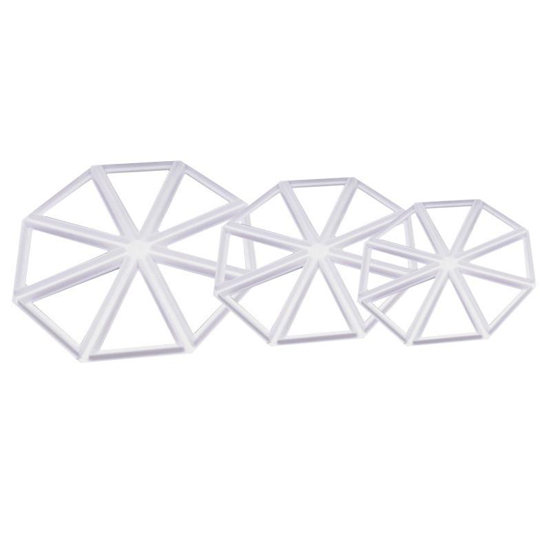 Small Banner Cake Mold Food-Grade Silicone Flag Shape Fondant Candy Mould  Cake Decorating 3pcs/set