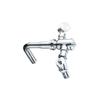 High Quality Eco-Friendly Water Saving Automatic Toilet Flush Valve Brass Pedal Type Wall-Mounted Hotel Use Professionally