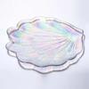 Iridescent Glass Shell Plate