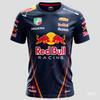 Red Bull Racing 3D Men's T-shirt F1 Formula Racing Red Bull Racing Suit Extreme Sports High Quality Brand Training Suit