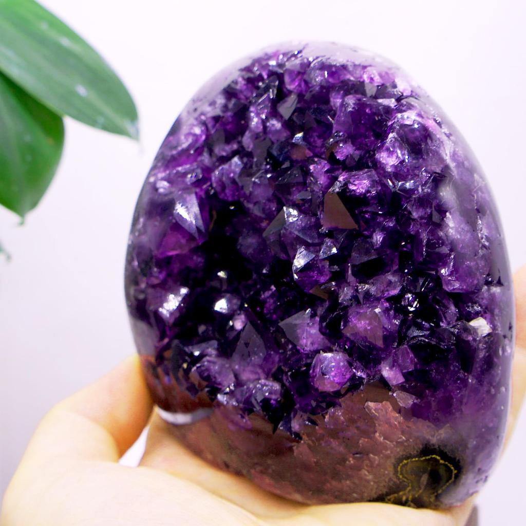 Carefully Selected Amethyst Natural Purple Crystal Raw Power Feng Interior Decor High-Quality Cluster, Stone, Approx. 859070mm, Weight Approx.