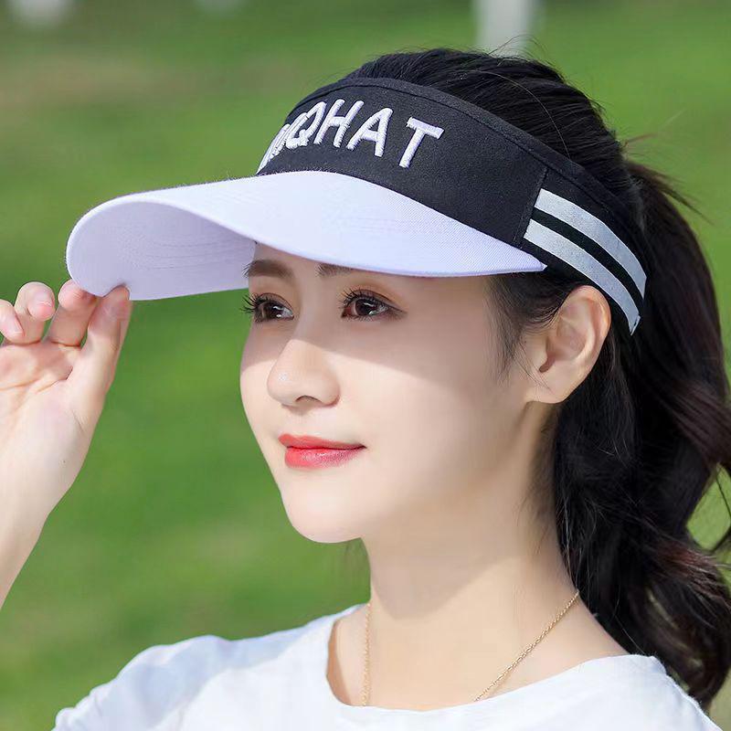 Tennis Golf Running Adjustable Casual Breathable Sun Hat Sports Visor Beach Hat Baseball Cap