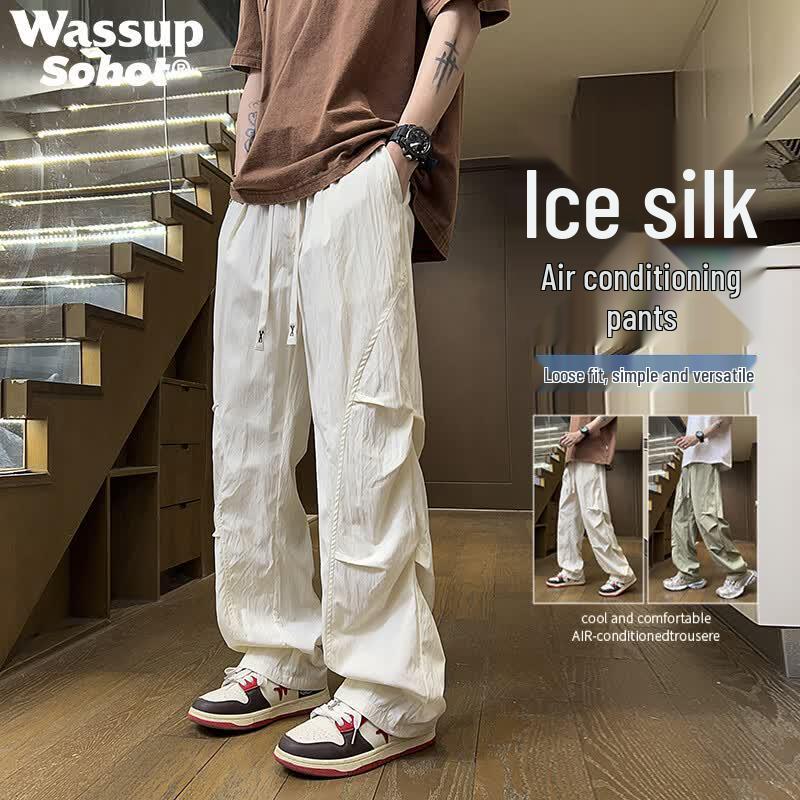 Wassup Sohot Men s Summer Ice Silk Collection 2XL