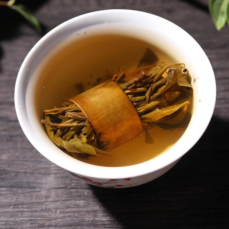 Najvyšší bambusový Bingdao 2017 Staroveký čaj Puer Pu'er Puerh Yunnan Raw 500 g
