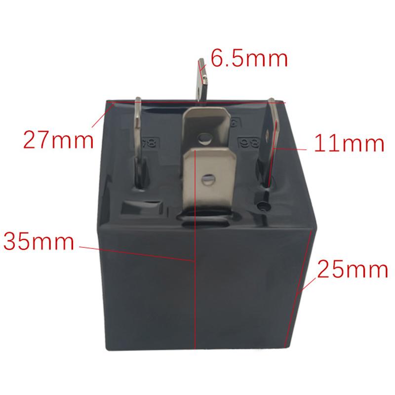 Automotive Relay 80A 12V/24V 4 Feet 5 Feet Small Waterproof Relay Lighting Controller