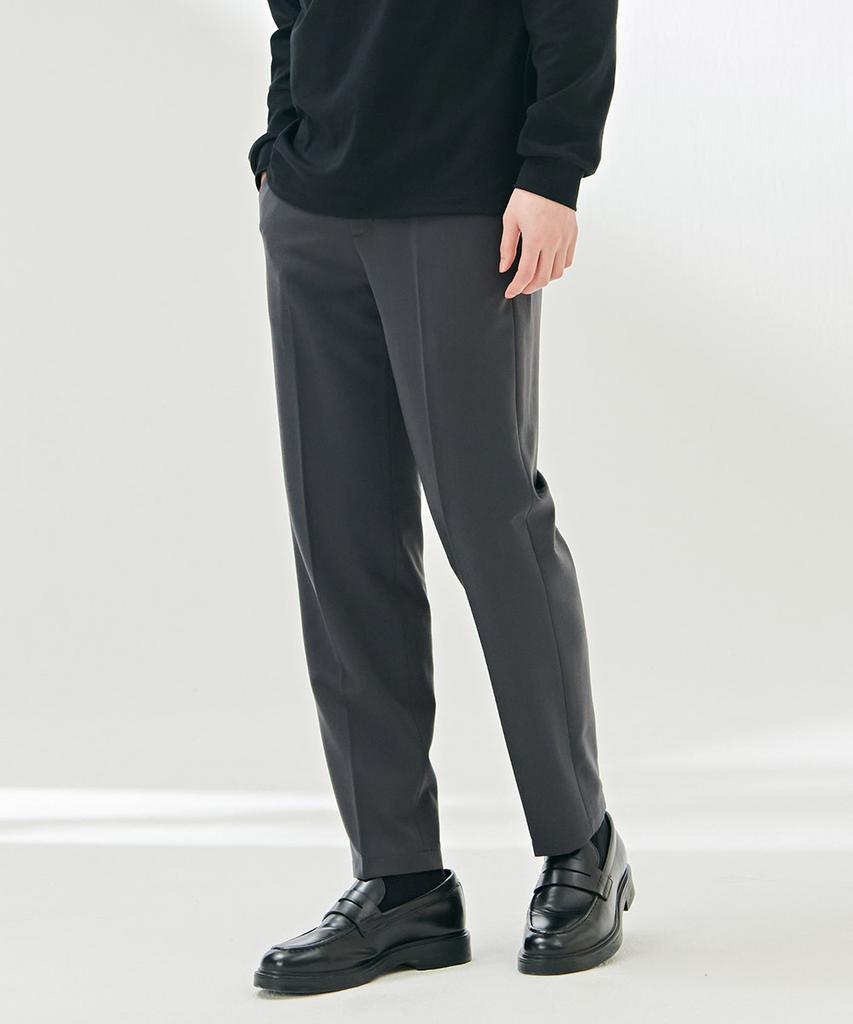 CHASECULT Men'S Tapered Side Banding Slacks-Dark2211B0L
