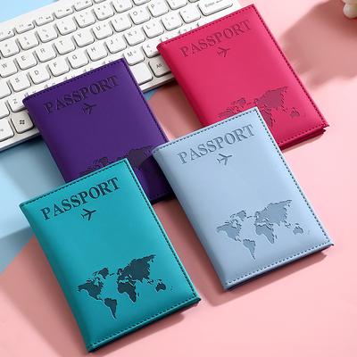 New Popular Passport Protective Cover Pu Passport Holder, Ticket Holder, Spot Passport Bag.