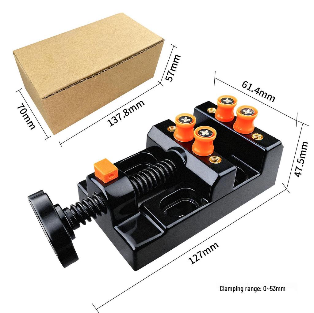 Aluminum Alloy Engraving Table Clamp for Jade, Olive, Walnut, and Bodhi Micro-Engraving