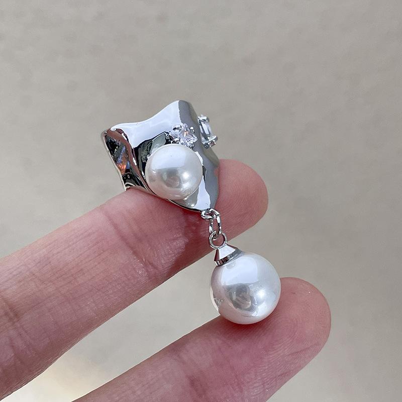Hiphop Punk Vintage Perlen Zirkon Ohr Manschetten Nicht durchbohrte Ohrclip Ohrringe Fake Knorpel Ohrring für Damen Heißverkauf Schmuck
