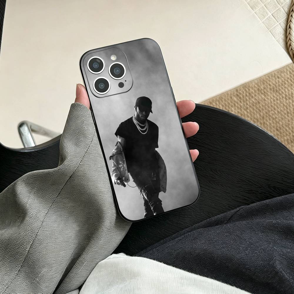 Anuel AA-Real Hasta La Muerte Phone Case For iPhone 17, 16,15,14,13,12,11 Plus,Pro Max, Others Soft Black Cover