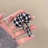 Cute Plaid Bow Hair Clip for Women - 2025 New Hairpin