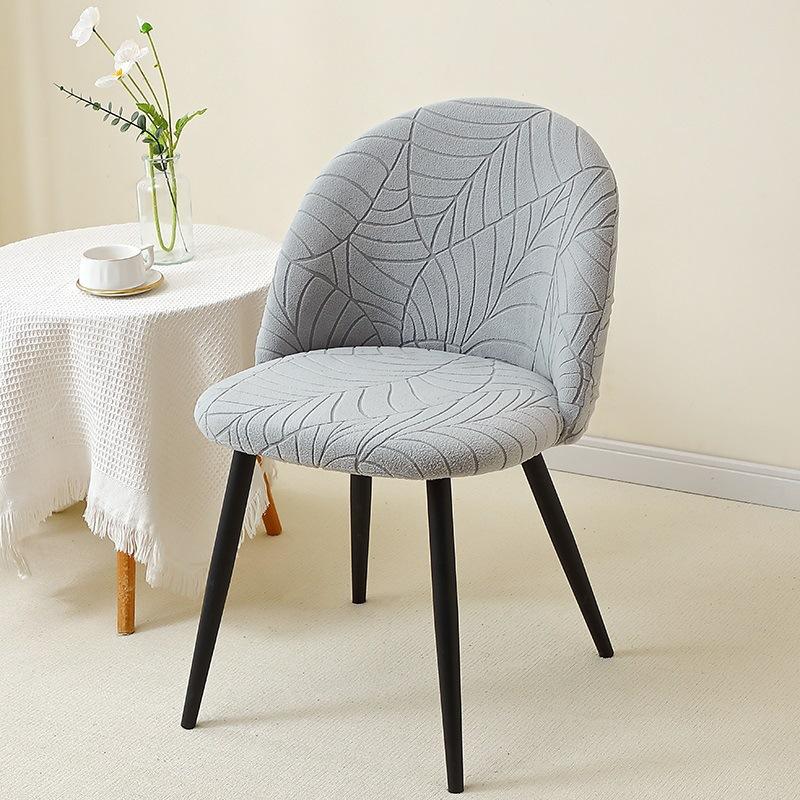 

Чехол на стул «Утиный нос» Чехол на табурет для гостиничного обеденного стола Универсальный чехол на обеденный стул Бытовой чехол на стул Чехол на стол и стул leaf duck bill chair cover светло-серый