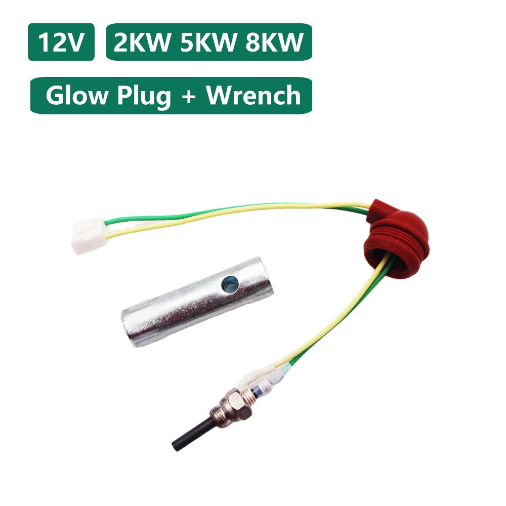 12V/24V 2KW 5KW 8KW Chinese Parking Heater Glow Plug Ceramic Pin + Wrench Directly From Factory Similar With Eberspacher Webasto