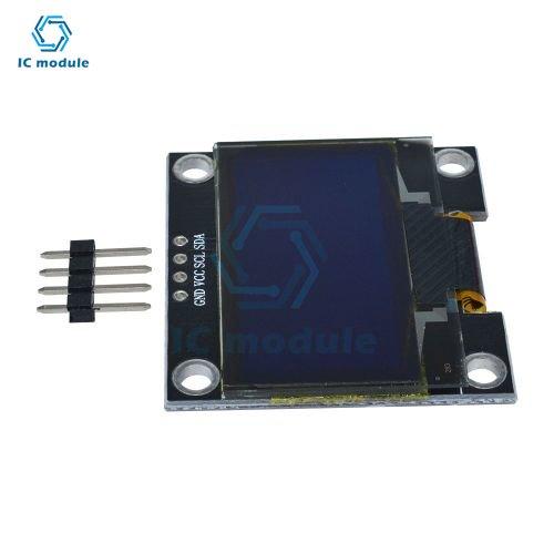 1.3 inch LCD Display Screen Module 128X64 Display Module IIC Serial 4pin White/Blue OLED Display Module 128X64 LCD Screen Board