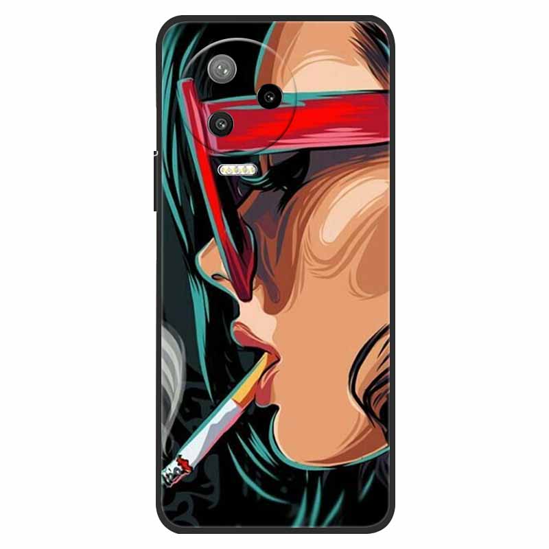 Etui do Infinix Note 12 2023 Note12 Pro 4G NFC Miękki silikon TPU Tylna osłona do Infinix Note 12 X676C 2023 Etui na telefon Czarny