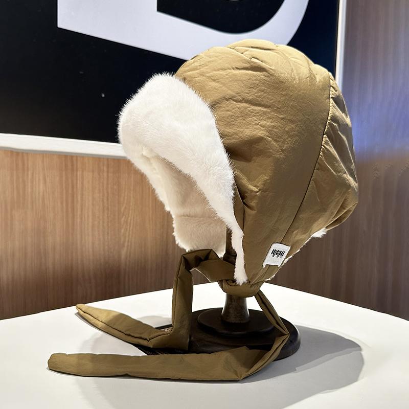 

1 шт. Новая осенне-зимняя шапка два в одном, можно использовать как сумку, теплая шапка для защиты ушей, женская шапка для альпинизма