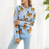 Damen Casual Fashion Bequeme Strickjacke Langarm Street Trend Strickpullover