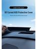 25-inch i8/i6 Curved 6D HUD Protective Cover for Car Interior Accessories Modification