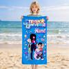 Custom Name Teven Universe Quick-drying, highly absorbent beach towel,suitable for the beach, pool, gym, and travel.Sports sweat Towel