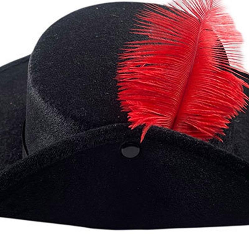 Vintage Fedora Hat Women Men Felt Vintage Hat Casual Festival Hat with Feather
