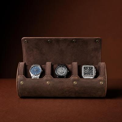 CONTACT'S Leder Uhrenbox Uhrenkoffer 1/2/3 Fächer Uhrenhalter Männer und Frauen Uhren Aufbewahrungsregal Display
