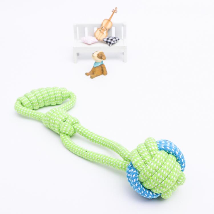 Luxury Heavy Duty Dental Dog Rope Toys Kit for Small Animals Knots Indestructible Eco-Friendly Nylon Puppy Teething Chew Tug Toy