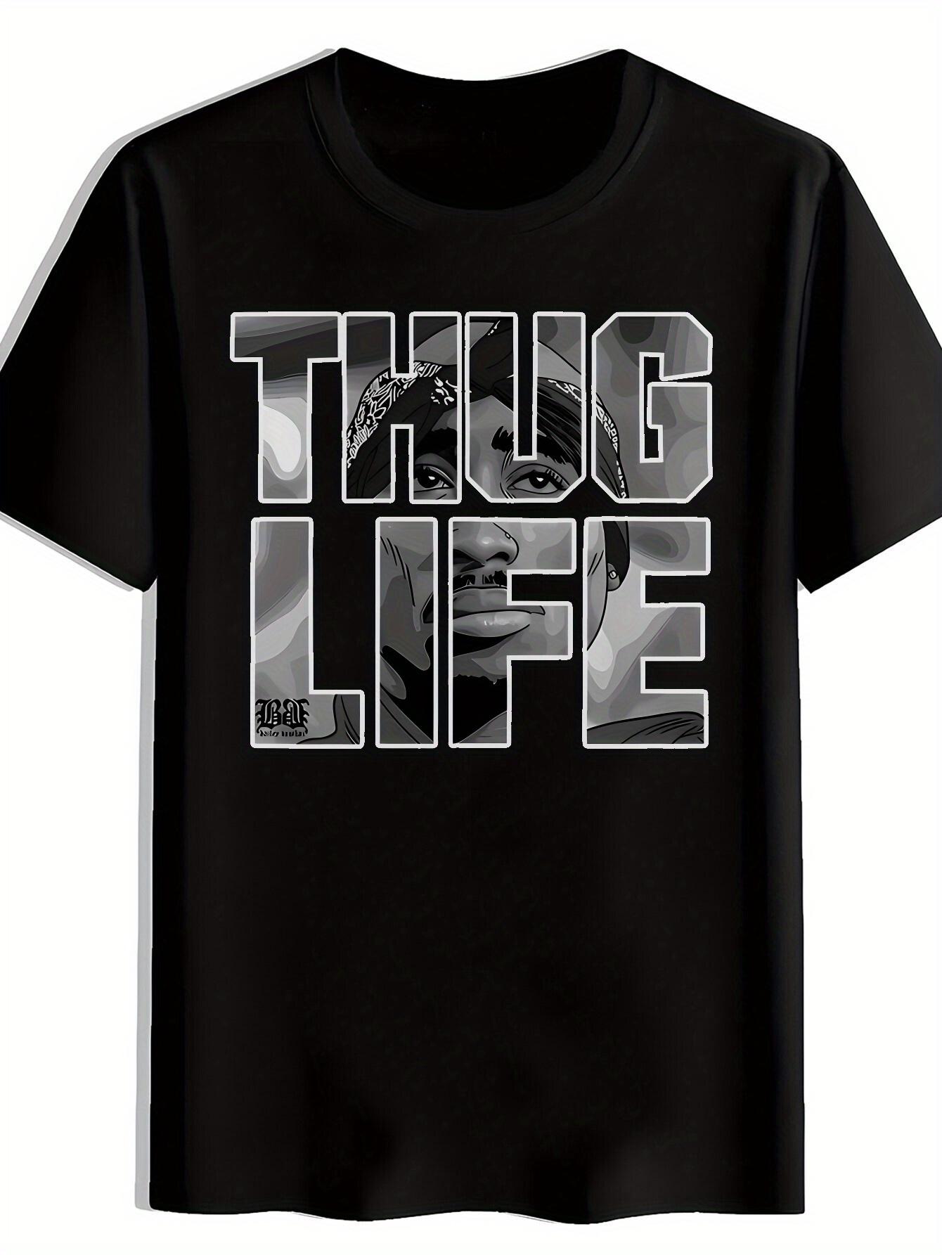 T-shirt A Short-Sleeved with an Interesting Print Pattern XXXL