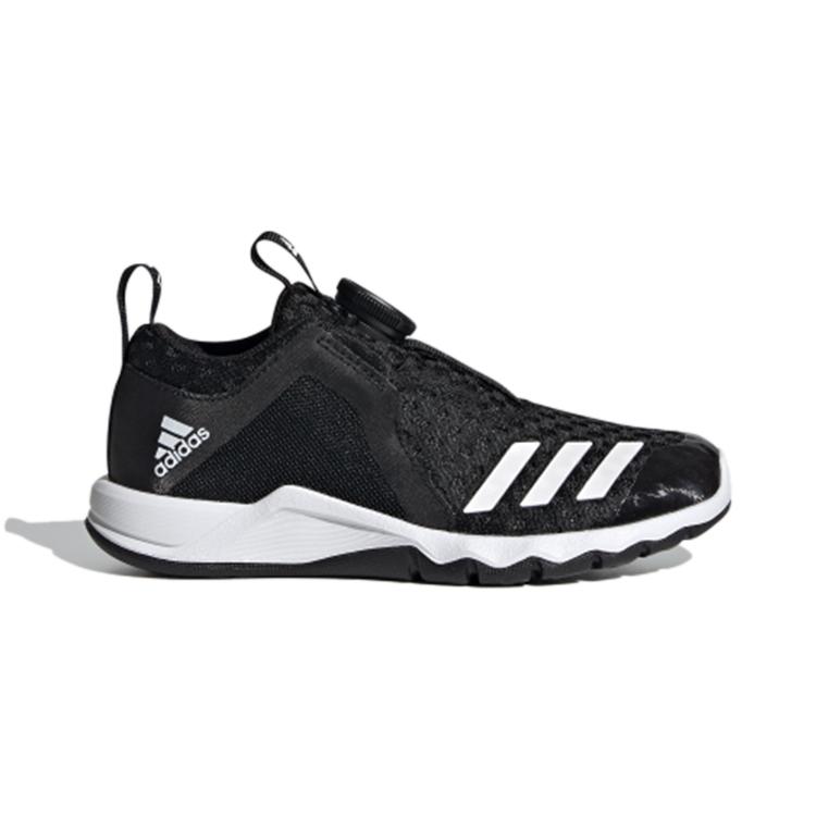 Adidas Rapidafle Boa Summer.Rdy Comfortable Breathable Low top Kids' Running Shoes Black Children Aged 3 7 Years Old FW6142