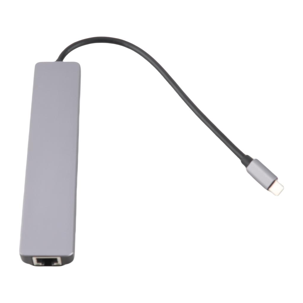 Docking Hub 8 In 1 Type‑C To High‑Definition Multimedia Interface USB PD Expansion Dock for Transfer Data