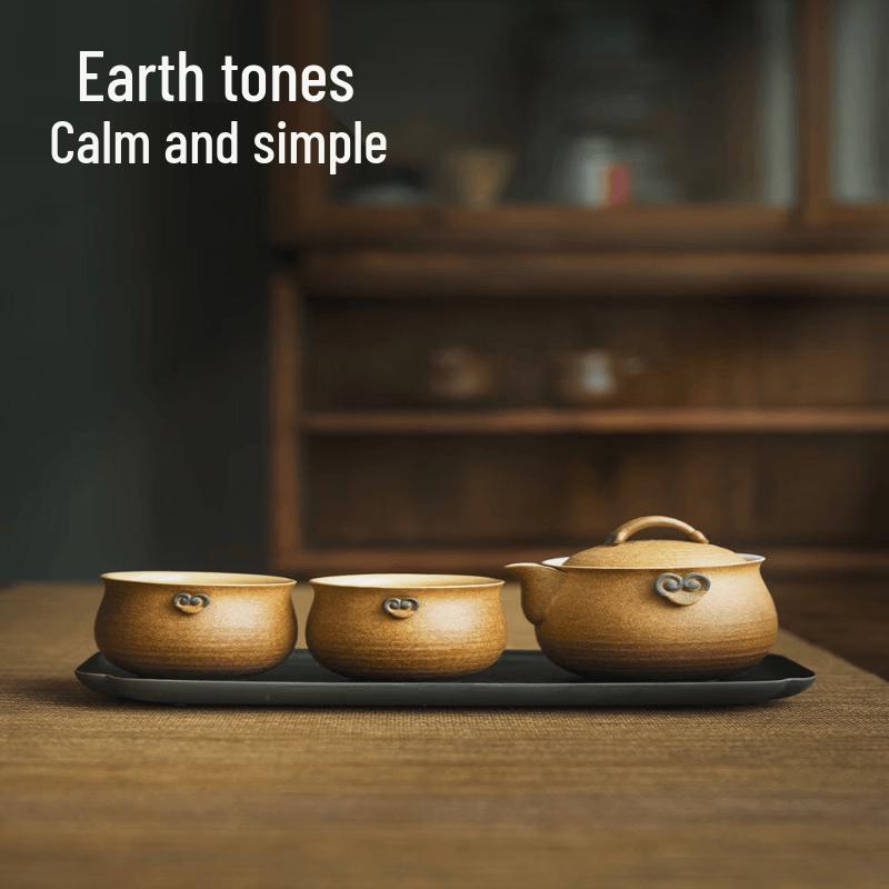 Edenus Wanqiantang Ceramic Gongfu Tea Set