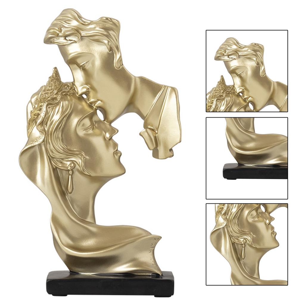 Couples   Sculpture Exquisite Decorative Resin  ing Lover Figurine Home Decor