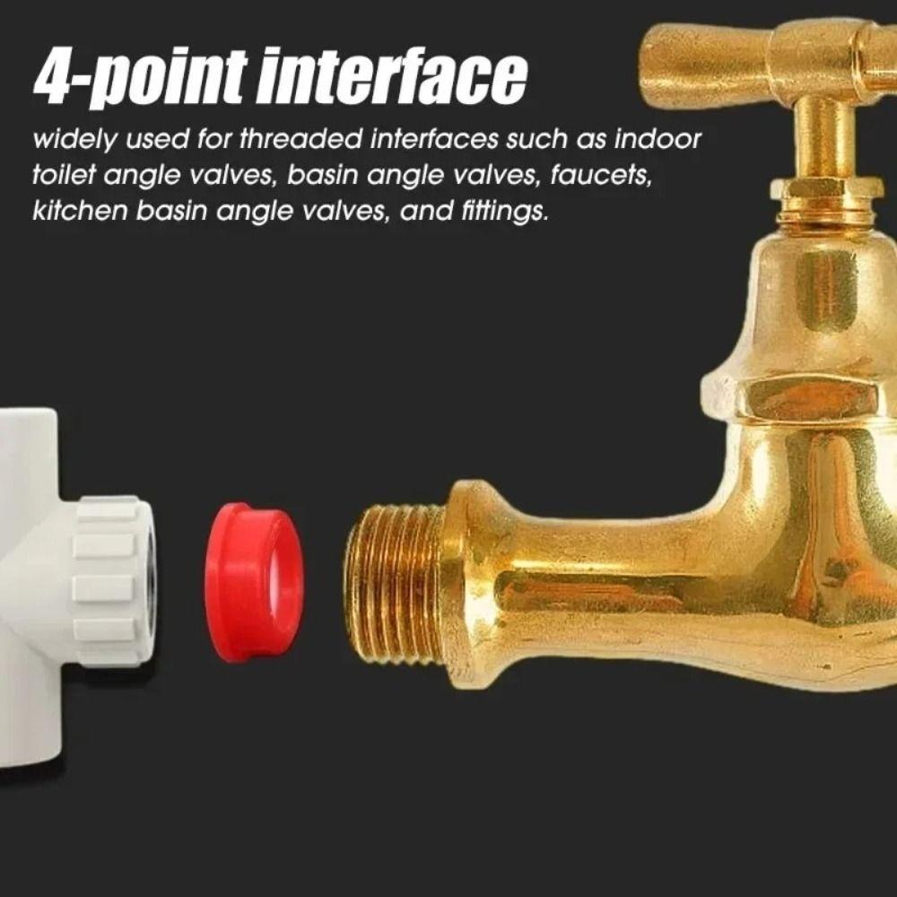 10pcs Waterproof Raw Material Belt Leak-Proof Sealing Ring Portable Faucet Leakage Sealing Gasket