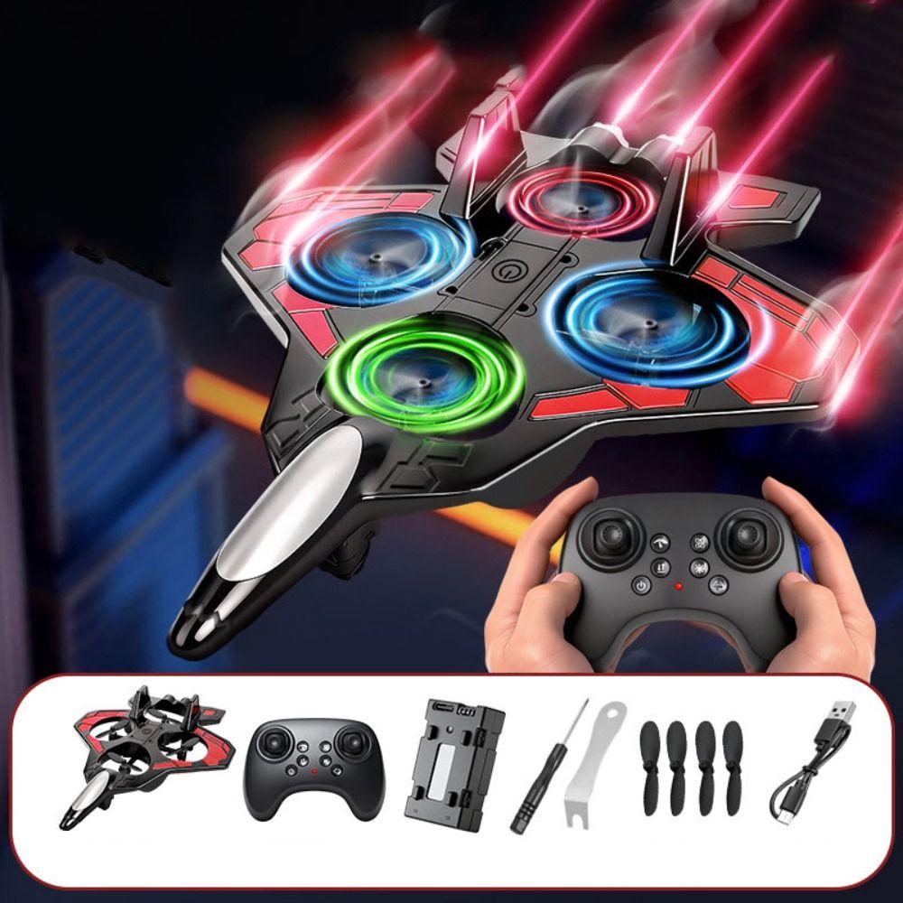 Gravity Sensing Four Motor Helicopter Toy Rechargeable RC Hobby Jet Plane Parent-child Interaction