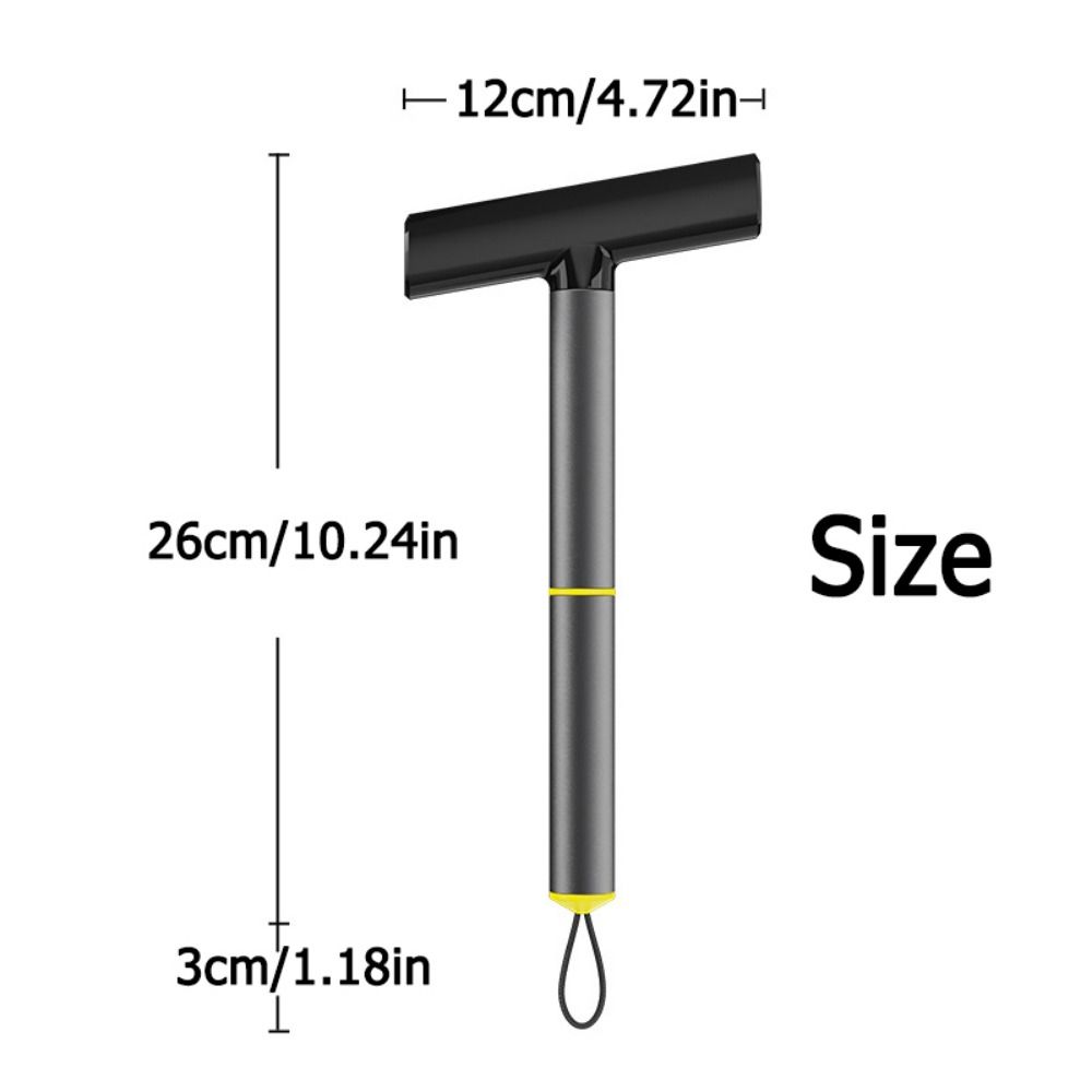 2 in 1 Snow Cleaning Scraping Tool Zinc Zinc Alloy Ice Breaker Car Windshield Ice Scraper  Clearing Stone