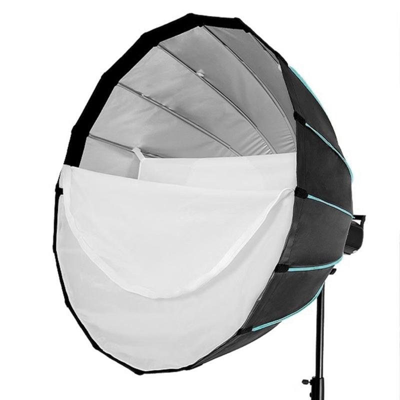 60cm Parabolic Softbox For Studio Lights, Mount With Honeycombs Grid  Photo Studio Equipment Light Box