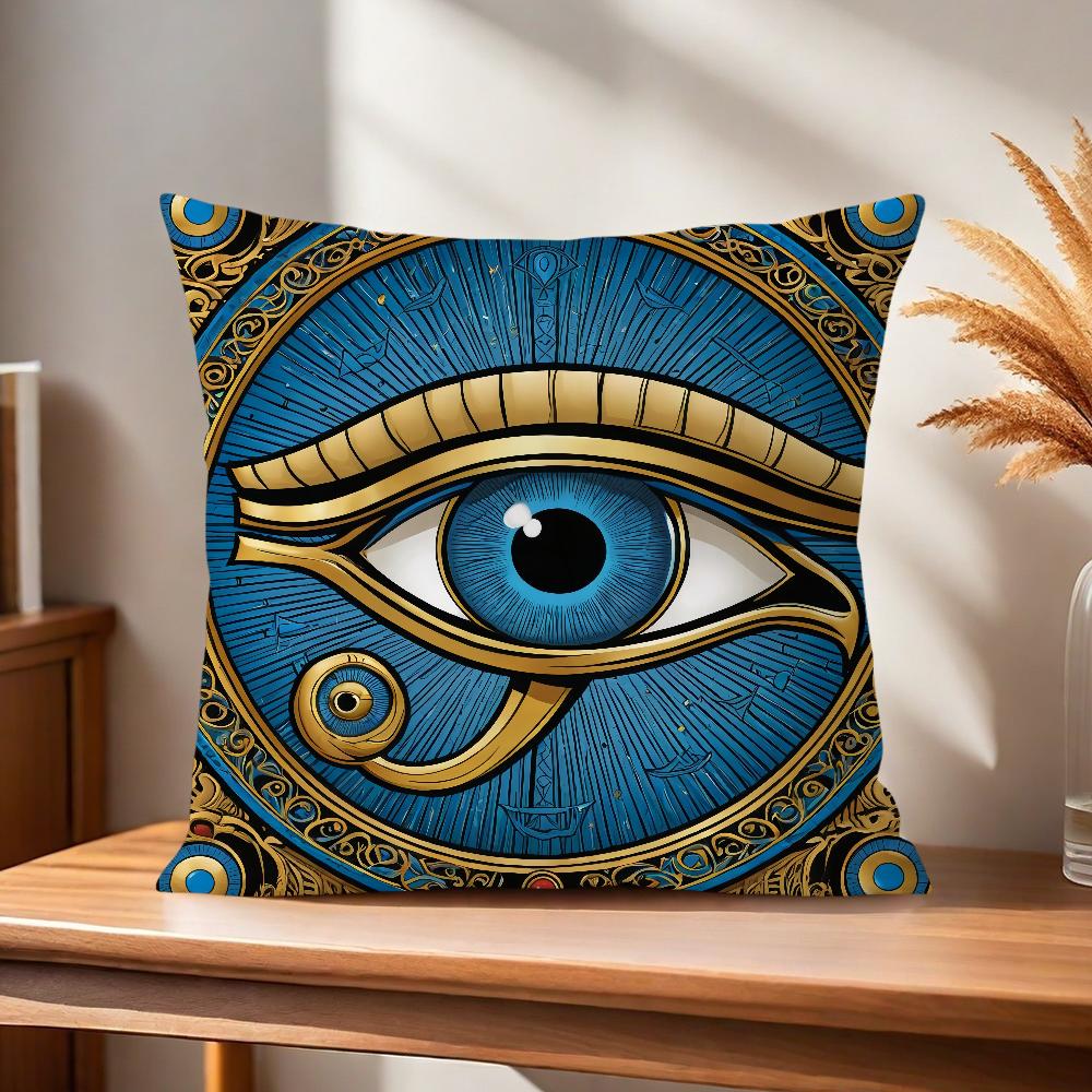 

Дизайн Древнеегипетское искусство Удобная мягкая наволочка для дивана, гостиной, домашнего офиса, декор и защитные чехлы 30x30CM(12x12in)