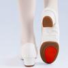 Women Ballet Shoes Girls Kids Ballet Dance Shoes Soft Sole Low Heels Jazz Dancing Shoes Pink/ Red Women's Exercise Shoes
