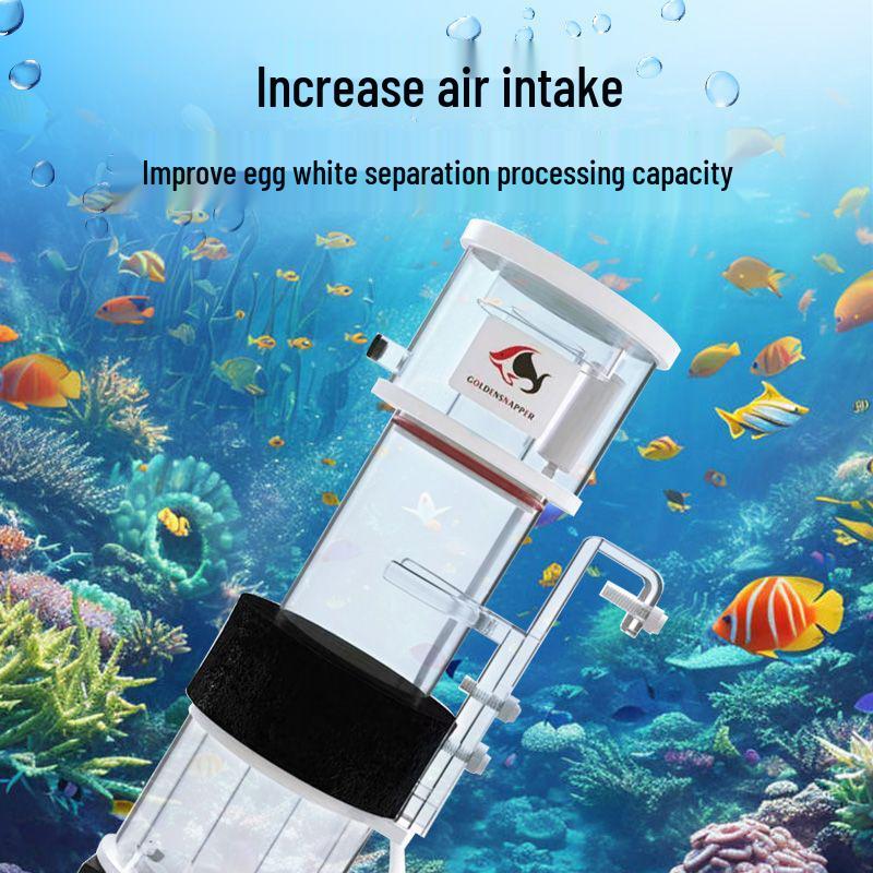 Huichi Q50/Q70 Mini proteinový skimmer a denitrifikátor pro mořská akvária