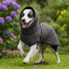 Dog Costumes Velvet Dog Calming Jacket Thickened Windproof Pet Hoodies Solid Color Warm Pet Sleepwear Winter Autumn